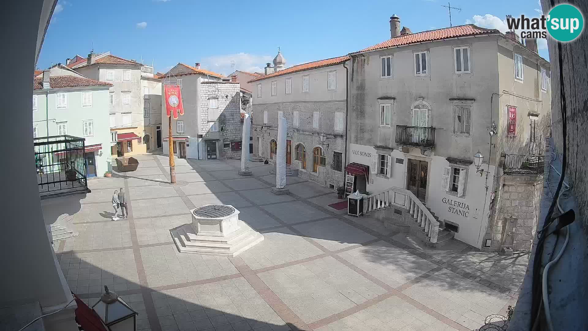 Krk webcam – Vela Placa