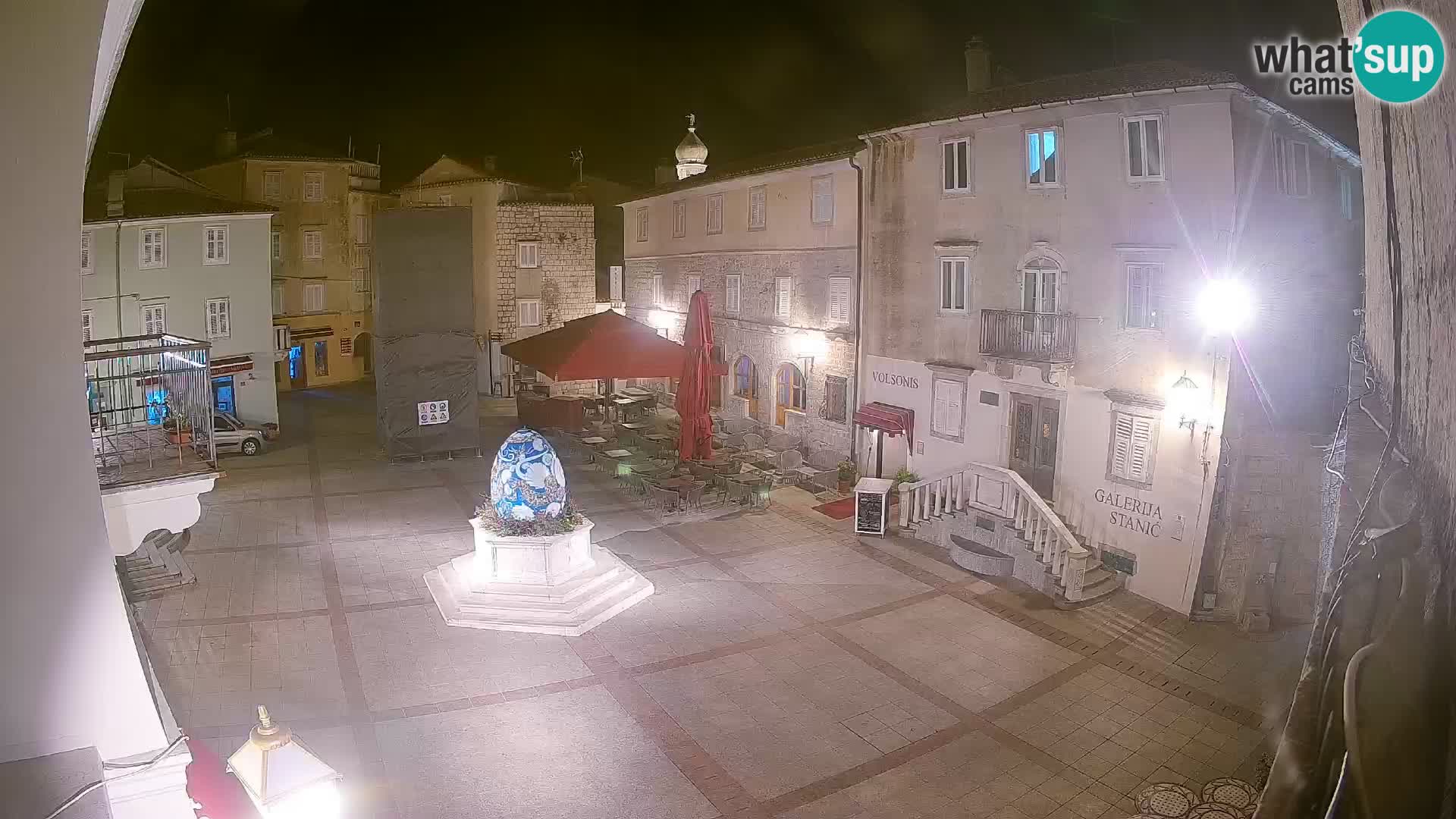 Krk webcam – Vela Placa