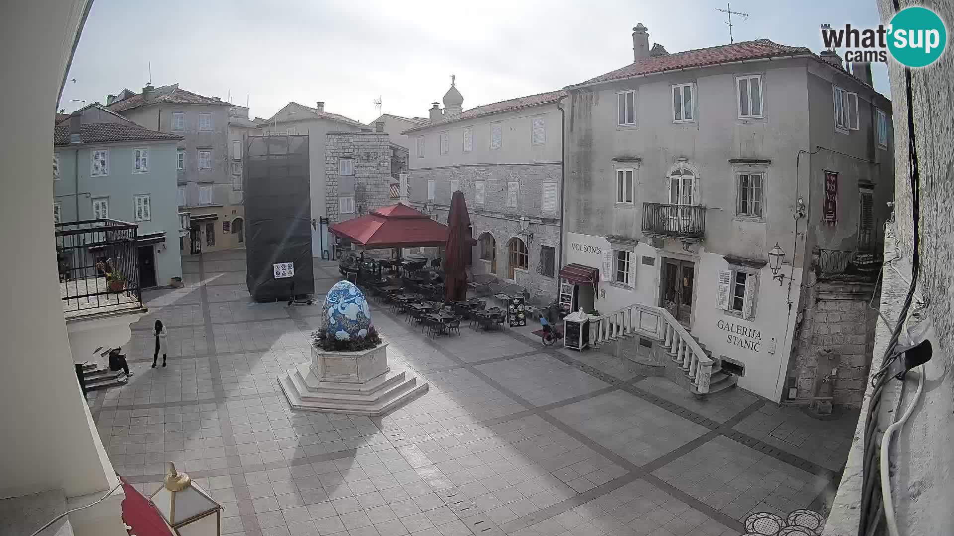 Krk webcam – Vela Placa