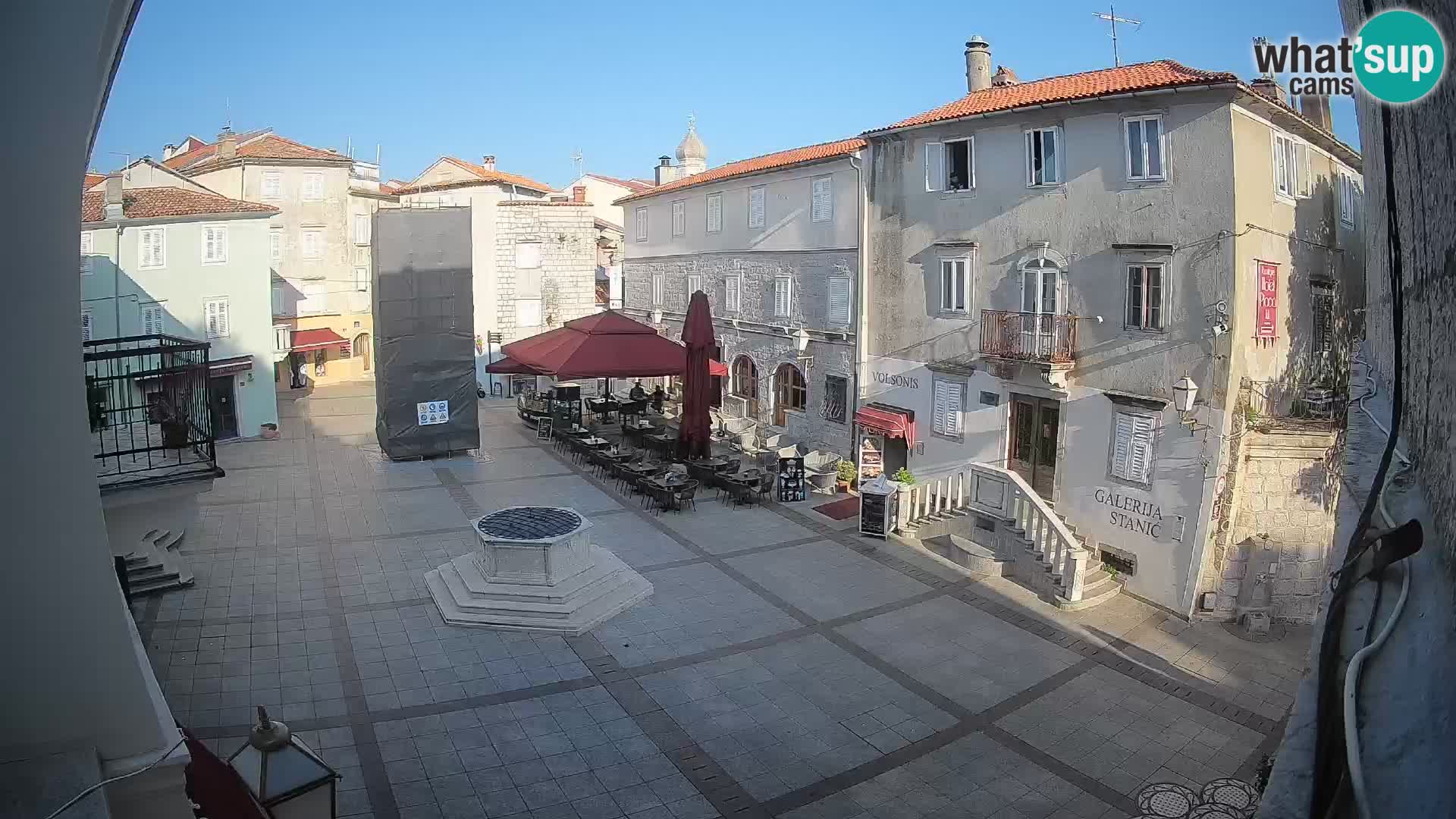 Krk webcam – Vela Placa