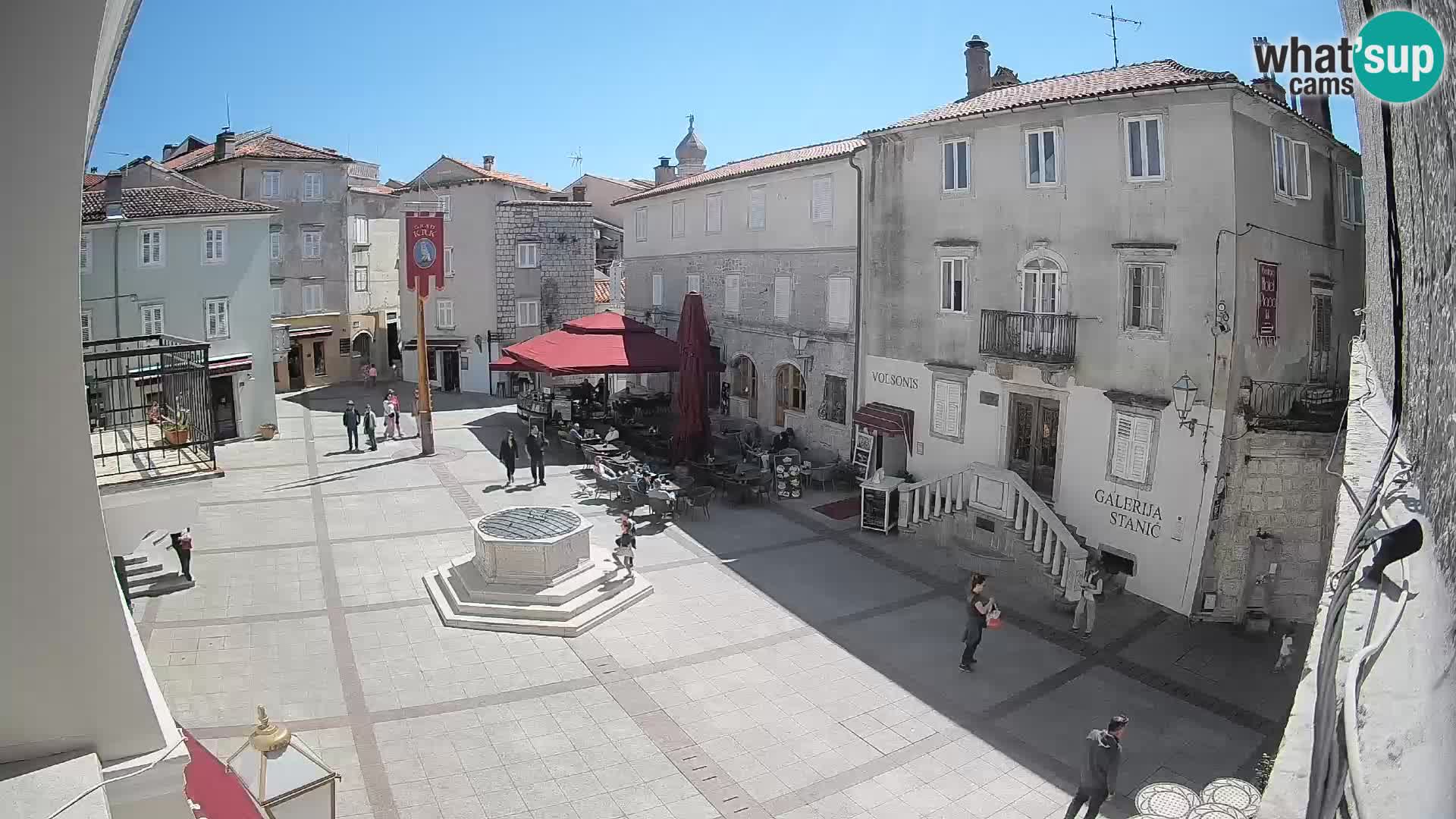 Krk webcam – Vela Placa