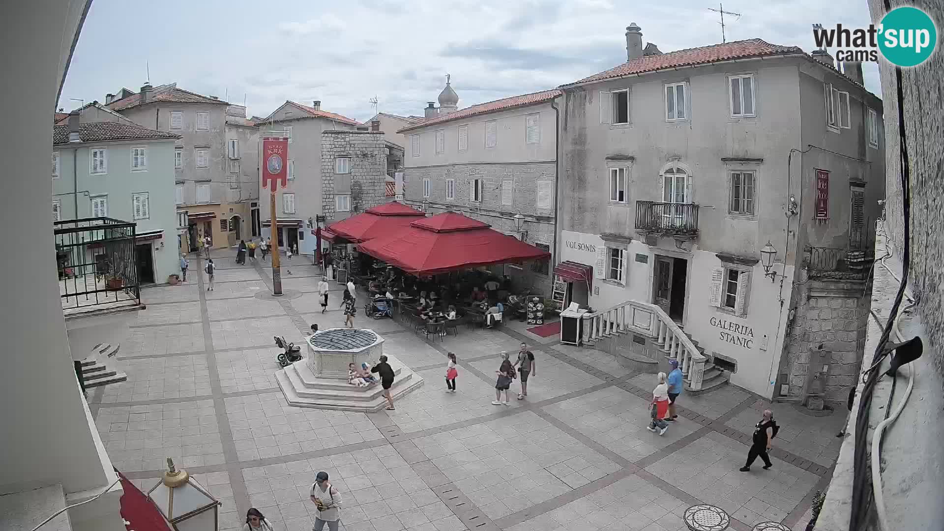 Krk webcam – Vela Placa
