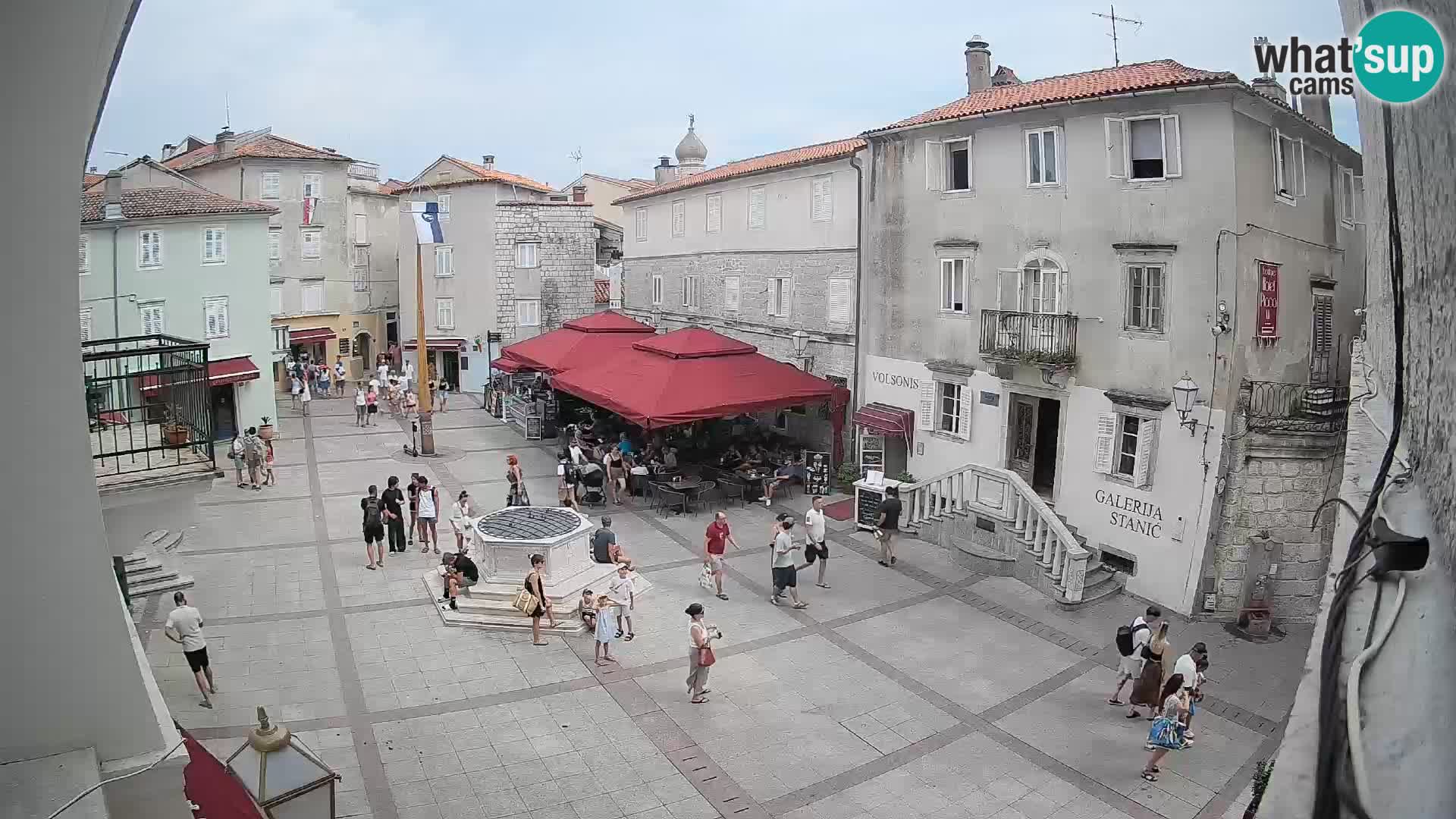 Krk webcam – Vela Placa
