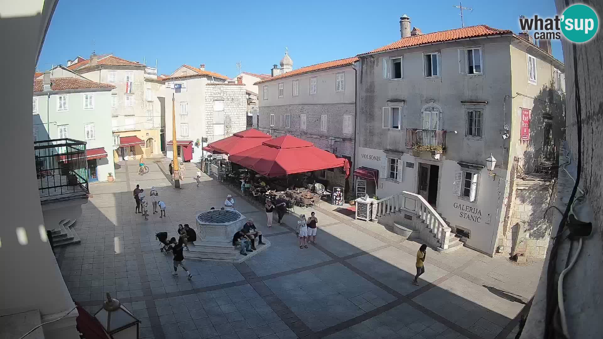Krk webcam – Vela Placa
