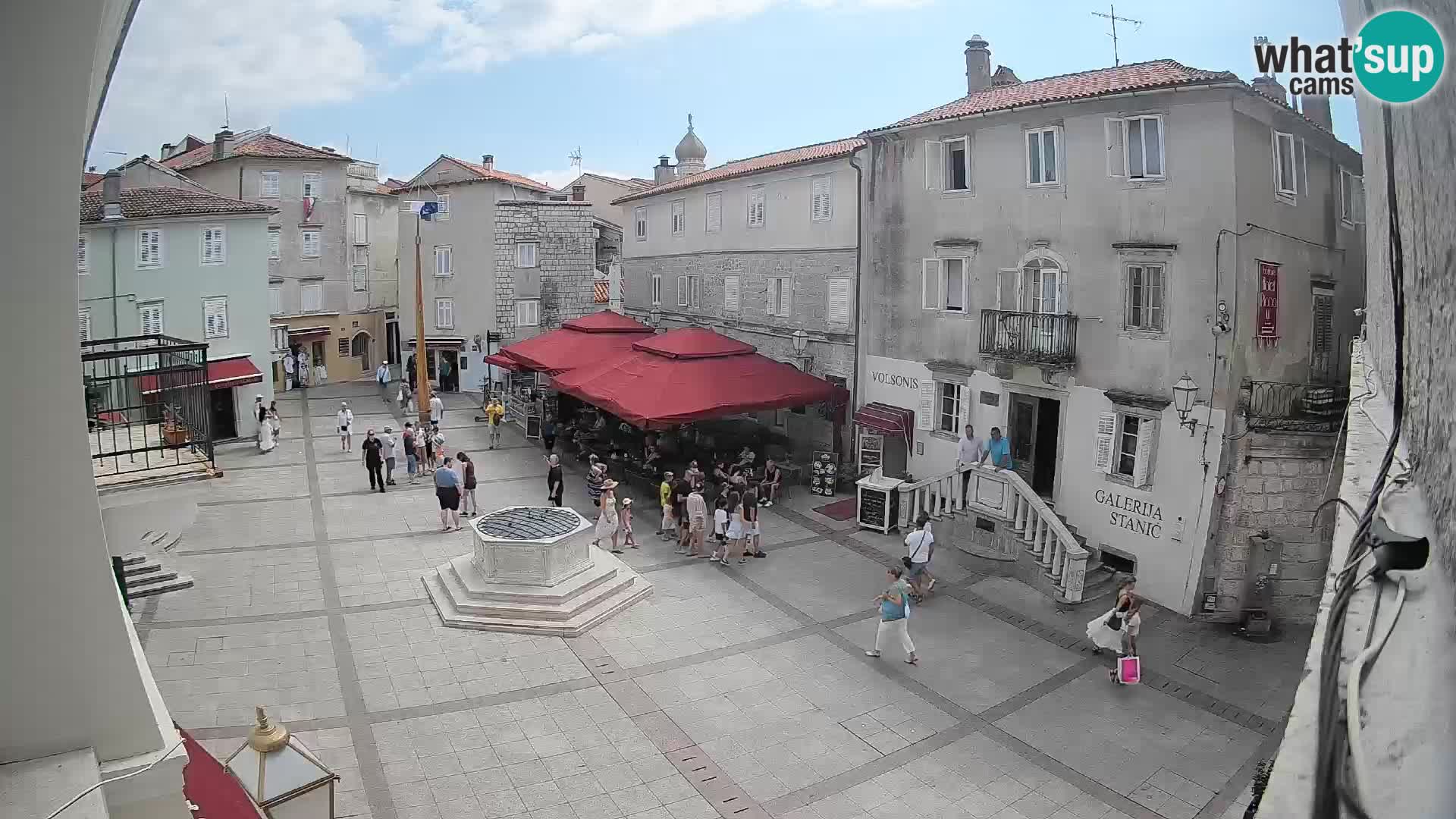 Krk webcam – Vela Placa