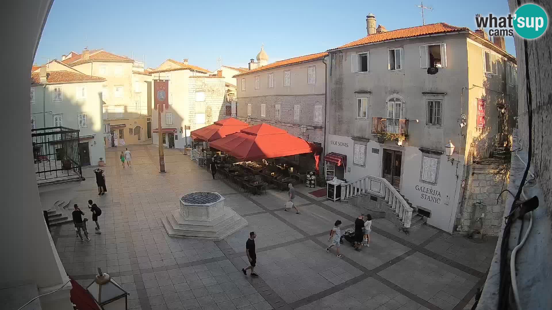 Krk webcam – Vela Placa