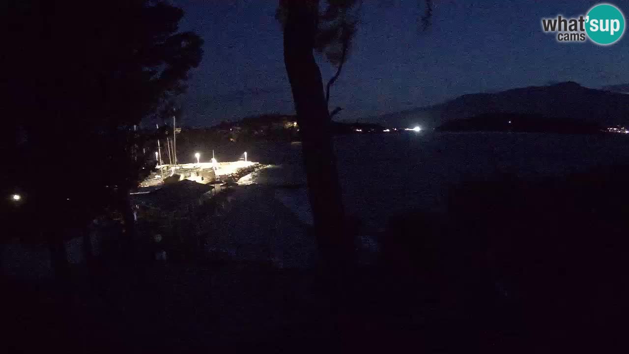 Webcam live Lumbarda – Plage Prvi Žal – Korčula