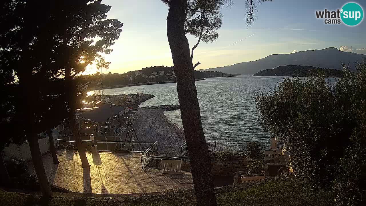 Camera en vivo Lumbarda – Playa Prvi Žal – Korčula