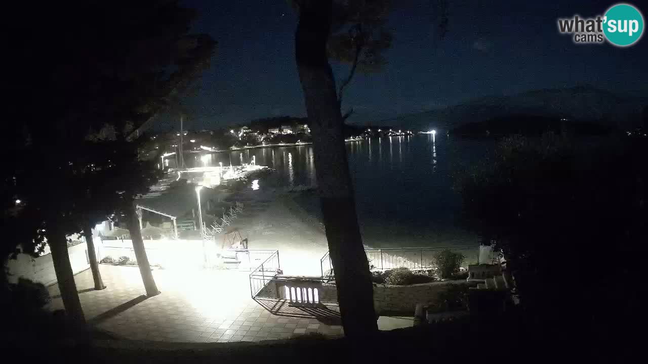 Livecam Lumbarda – Spiaggia Prvi Žal – Korčula