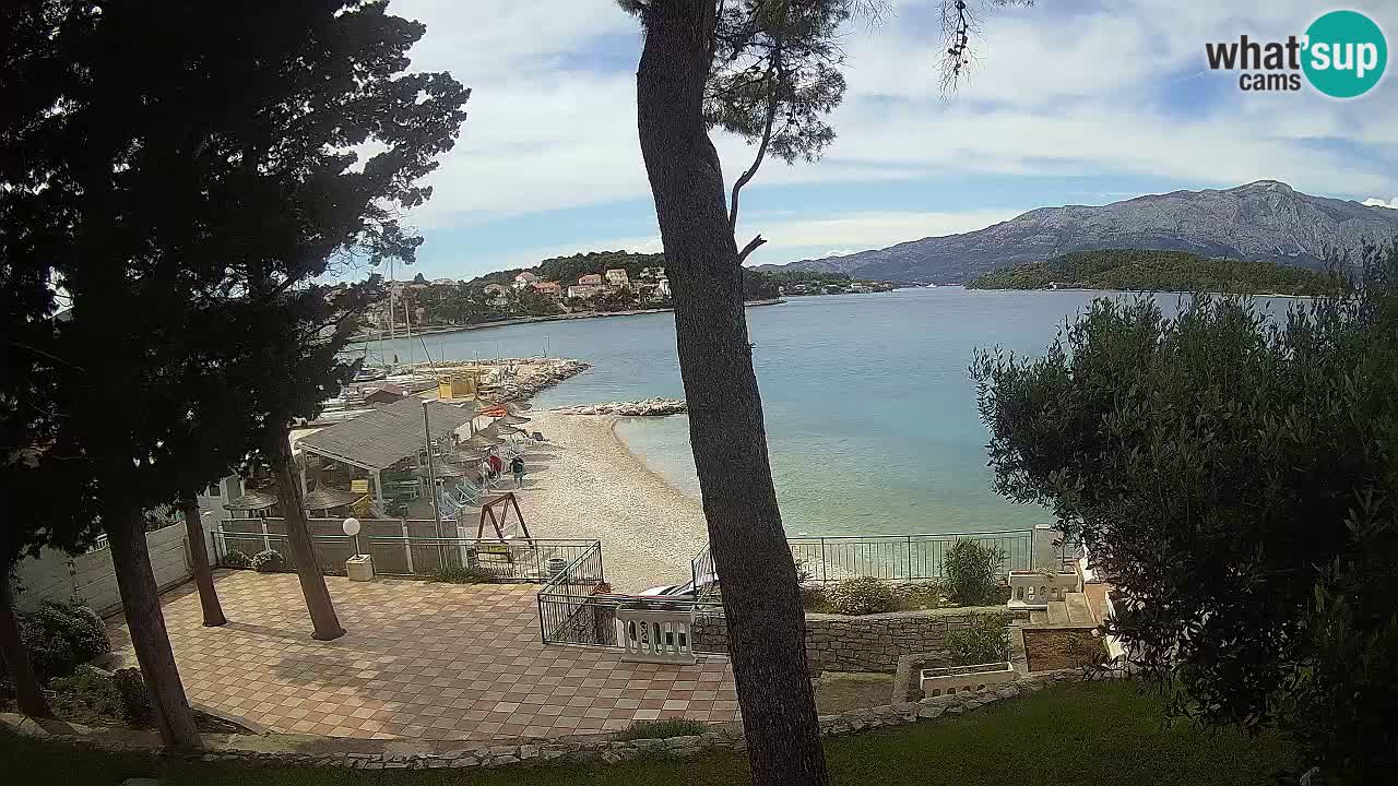 Webcam Lumbarda – Prvi Žal Strand – Korčula