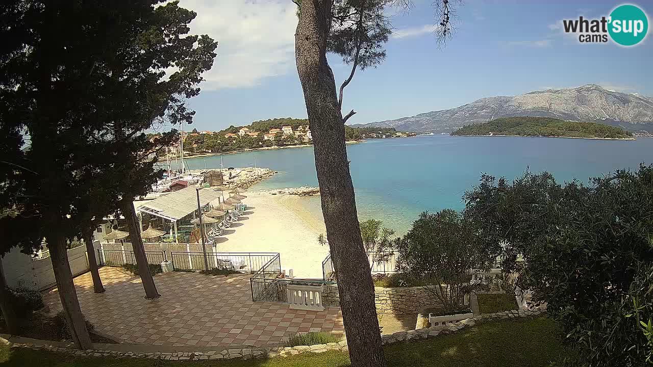 Webcam Lumbarda – Prvi Žal Strand – Korčula