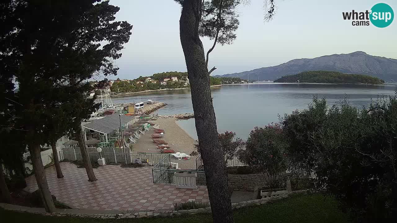 Webcam Lumbarda – Prvi Žal Strand – Korčula