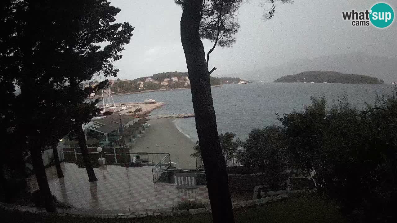 Webcam Lumbarda – Prvi Žal beach – Korčula