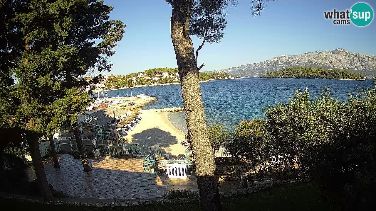 Webcam Lumbarda – Prvi Žal Strand – Korčula