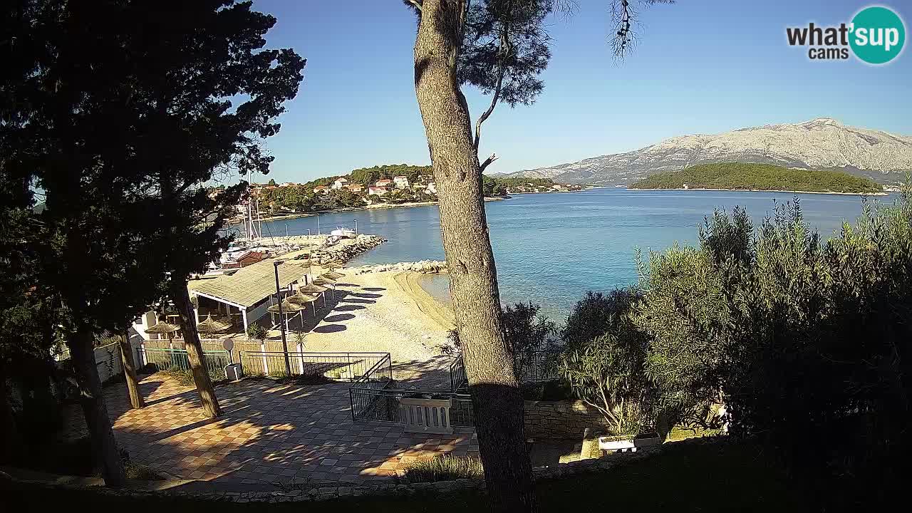 Webcam Lumbarda – Prvi Žal Strand – Korčula