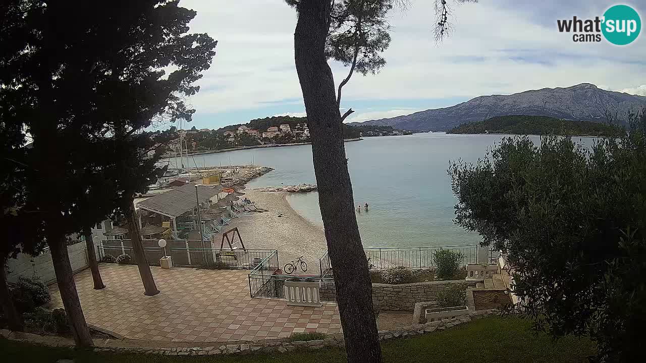 Webcam Lumbarda – Prvi Žal Strand – Korčula