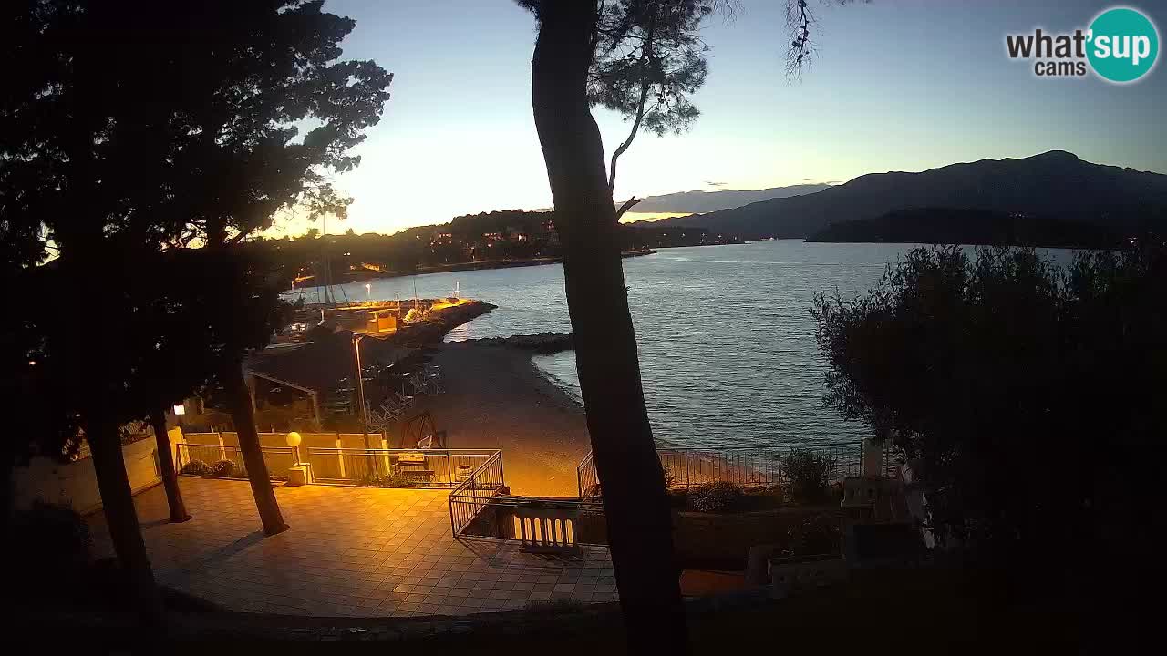 Webcam Lumbarda – Prvi Žal Strand – Korčula