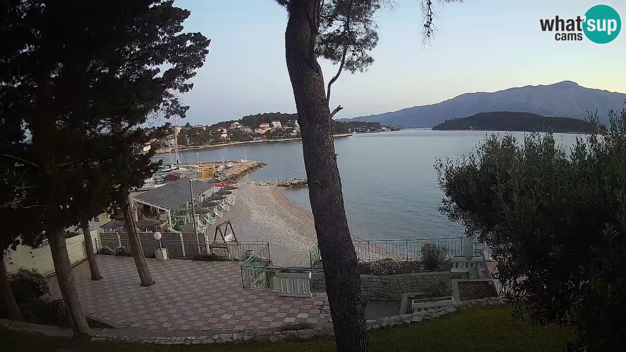 Webcam Lumbarda – Prvi Žal Strand – Korčula