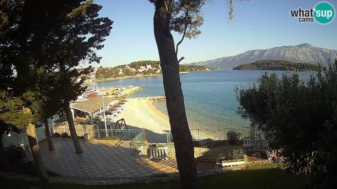 Camera en vivo Lumbarda – Playa Prvi Žal – Korčula