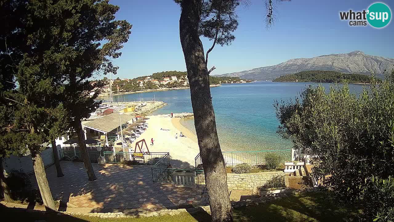 Webcam Lumbarda – Prvi Žal Strand – Korčula