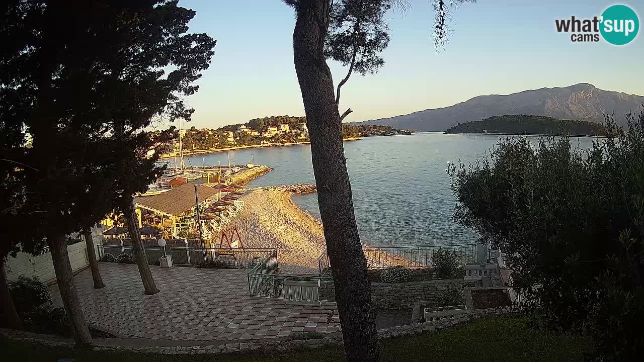 Webcam Lumbarda – Prvi Žal Strand – Korčula