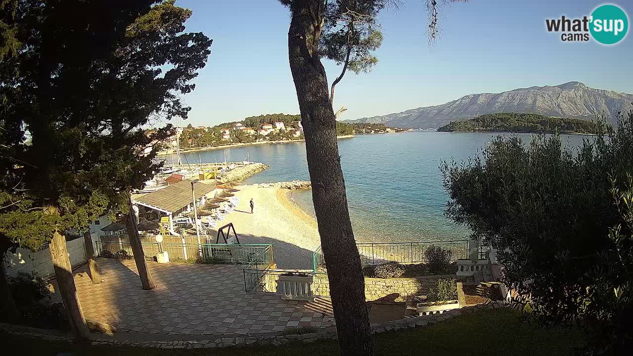 Webcam Lumbarda – Prvi Žal Strand – Korčula