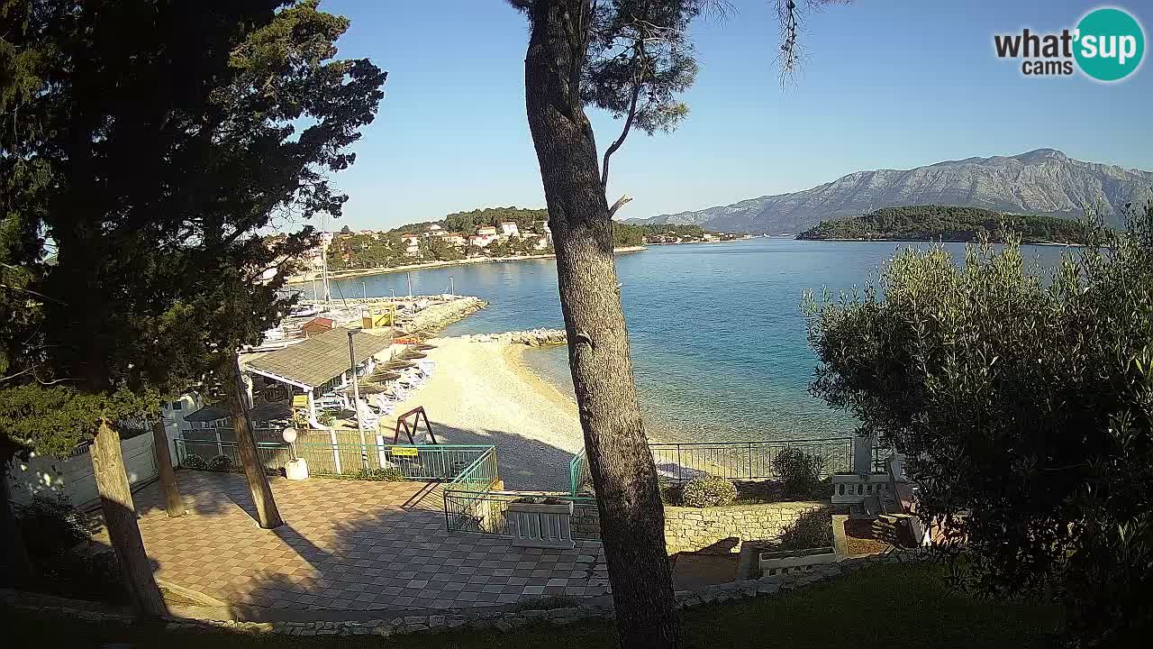 Camera en vivo Lumbarda – Playa Prvi Žal – Korčula