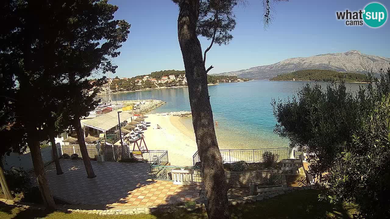 Webcam Lumbarda – Prvi Žal Strand – Korčula