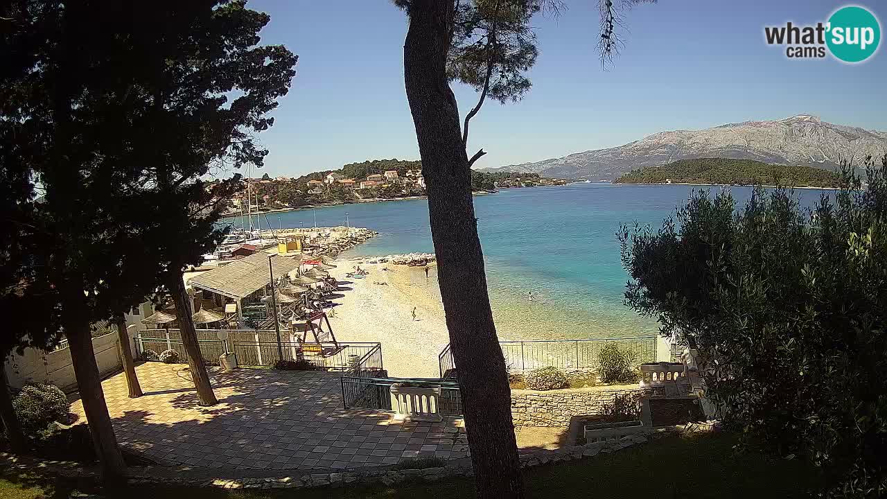 Webcam Lumbarda – Prvi Žal Strand – Korčula