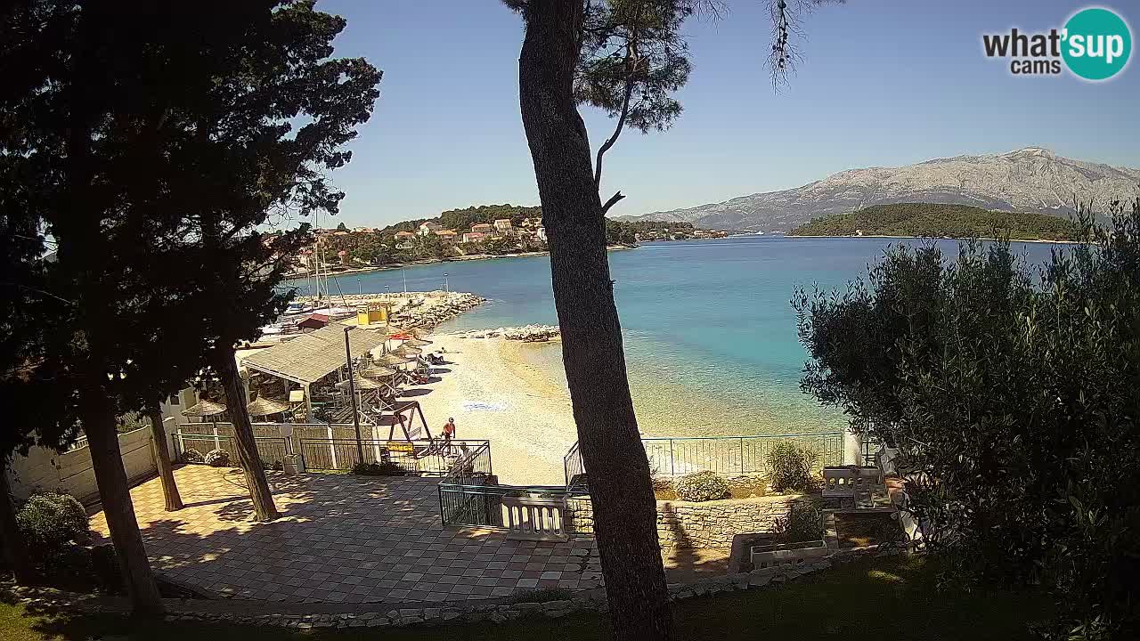 Webcam Lumbarda – Prvi Žal Strand – Korčula
