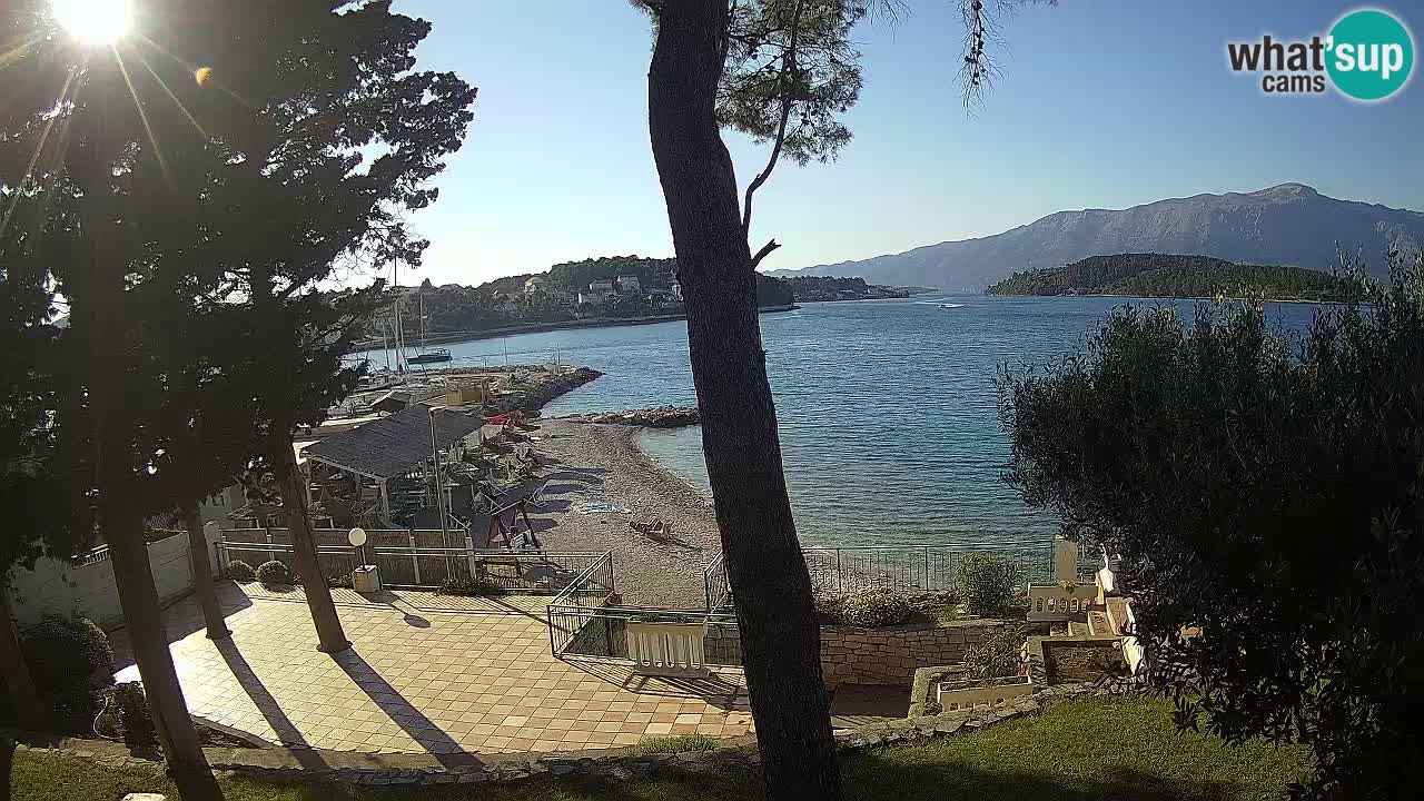 Webcam Lumbarda – Prvi Žal Strand – Korčula