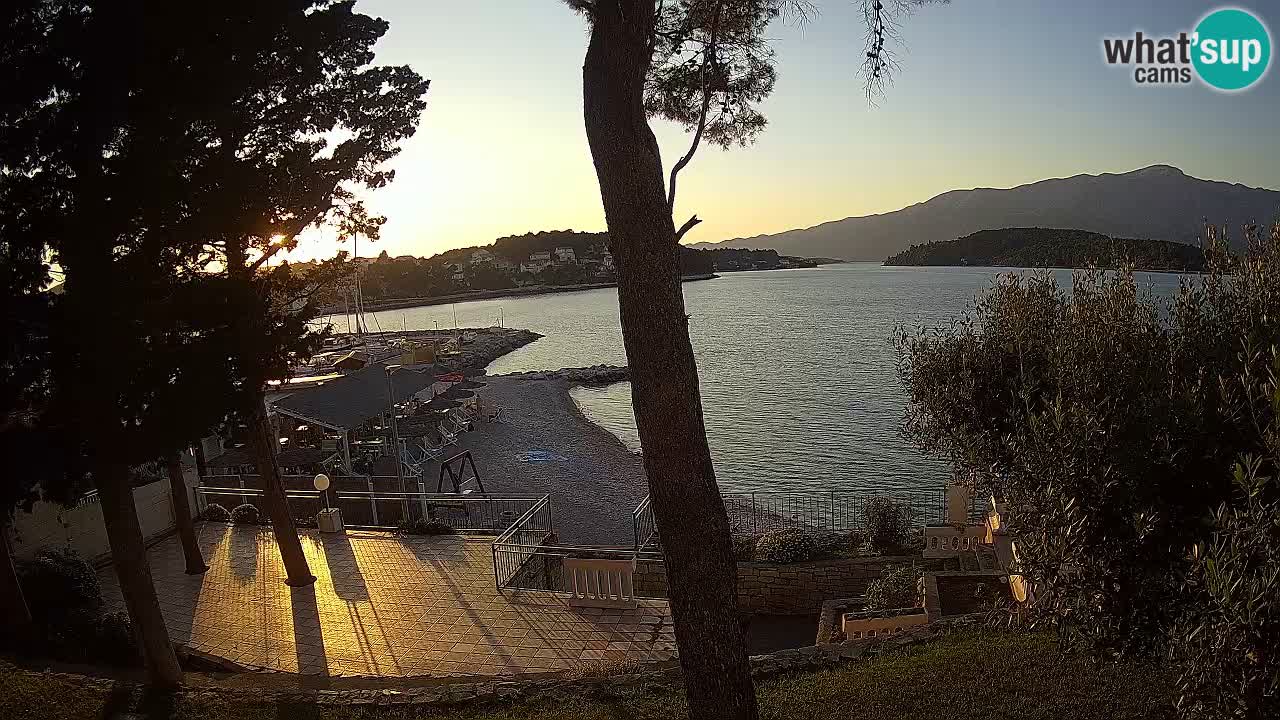 Web kamera Lumbarda – Plaža Prvi Žal – Korčula