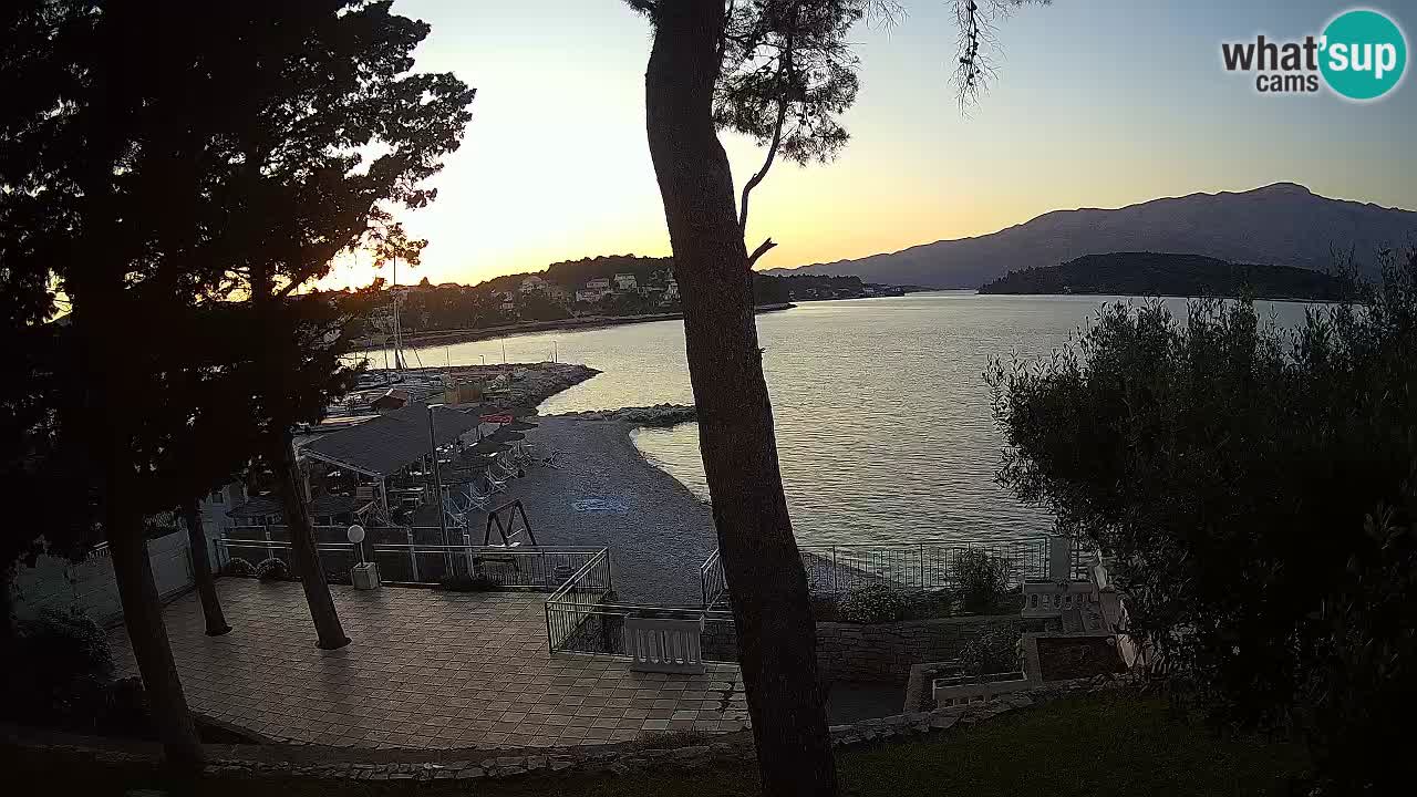 Webcam Lumbarda – Prvi Žal beach – Korčula