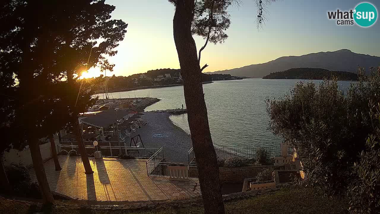 Webcam Lumbarda – Prvi Žal beach – Korčula