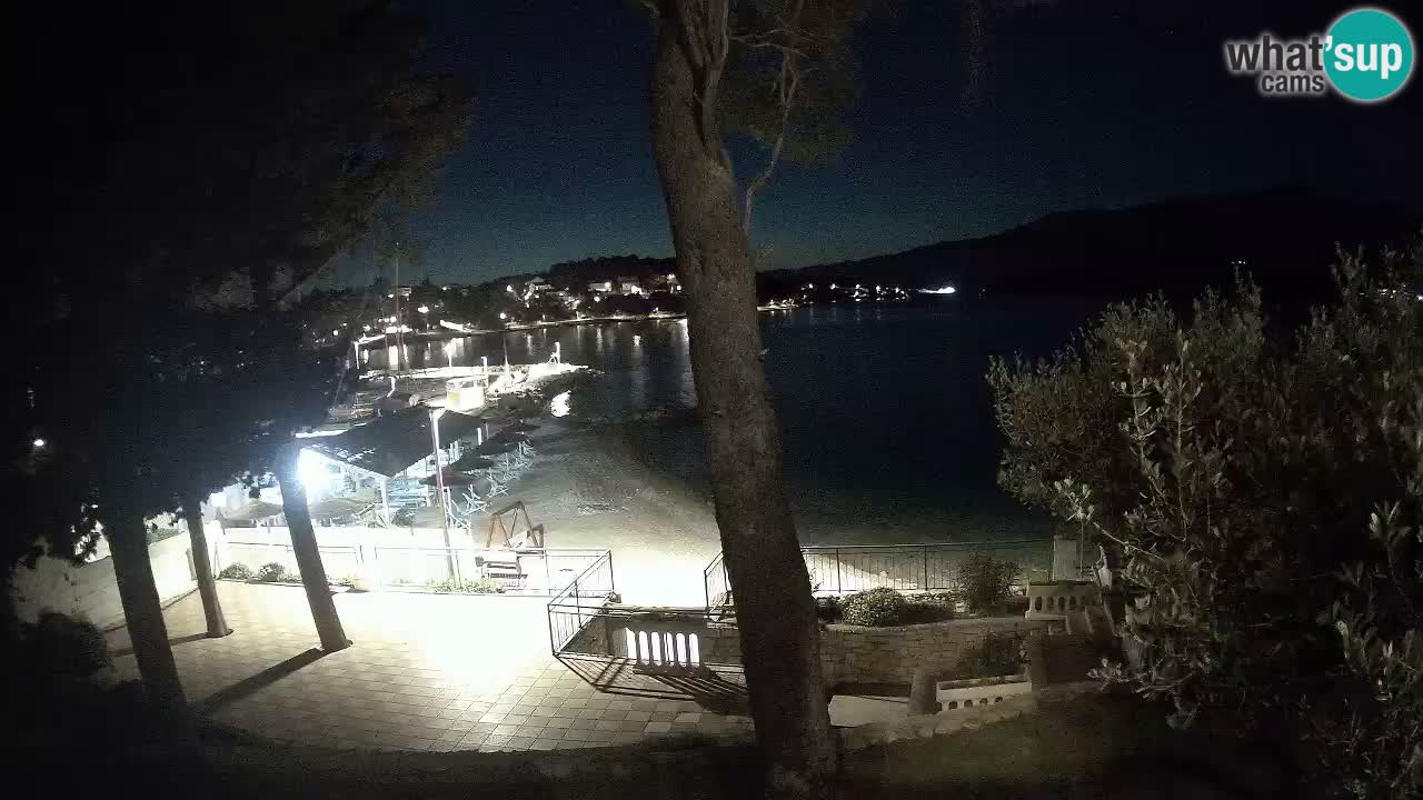 Webcam live Lumbarda – Plage Prvi Žal – Korčula
