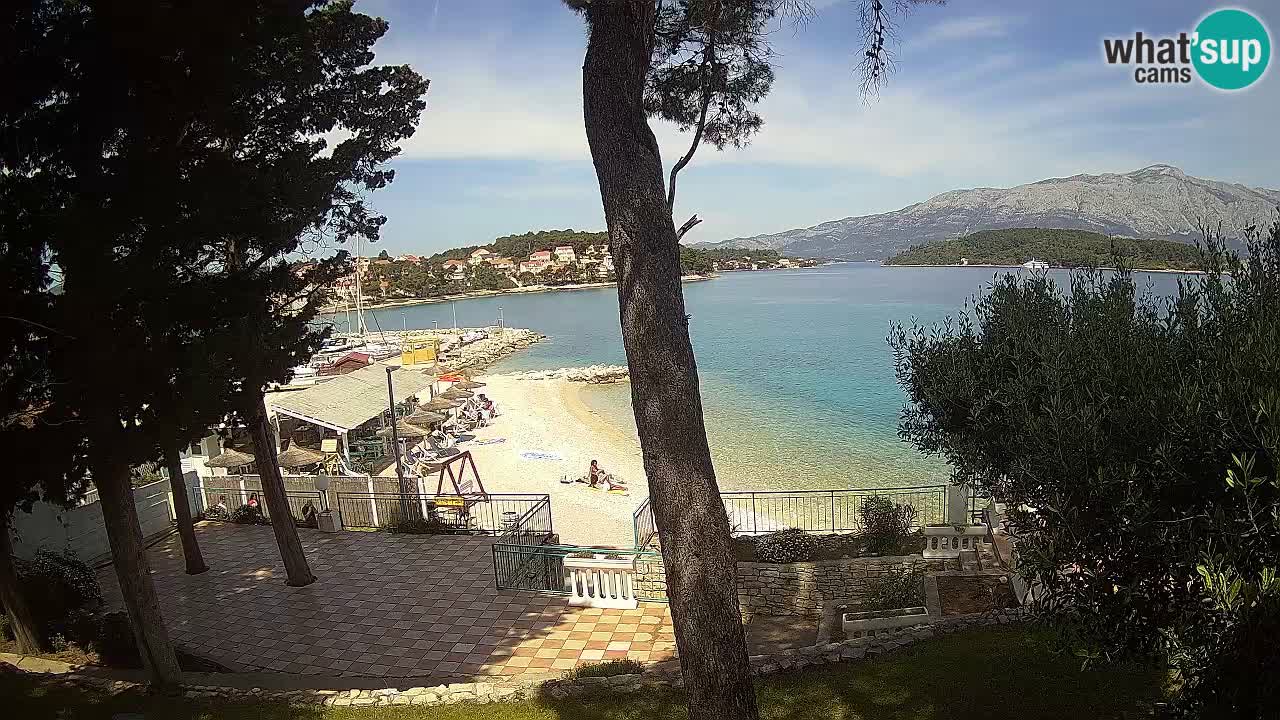 Webcam Lumbarda – Prvi Žal Strand – Korčula