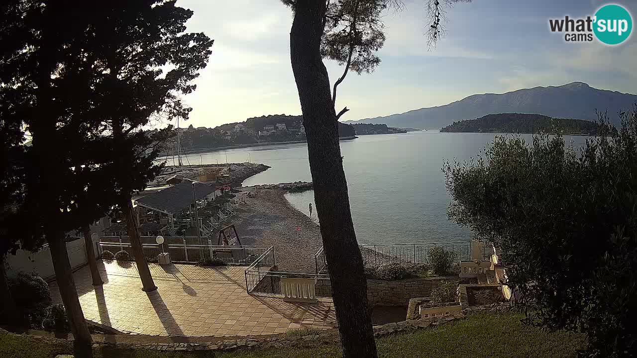 Webcam Lumbarda – Prvi Žal beach – Korčula