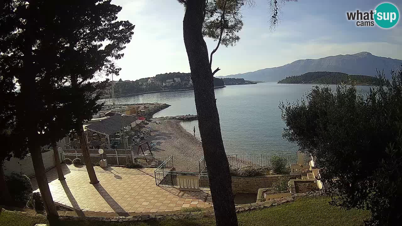 Webcam Lumbarda – Prvi Žal Strand – Korčula