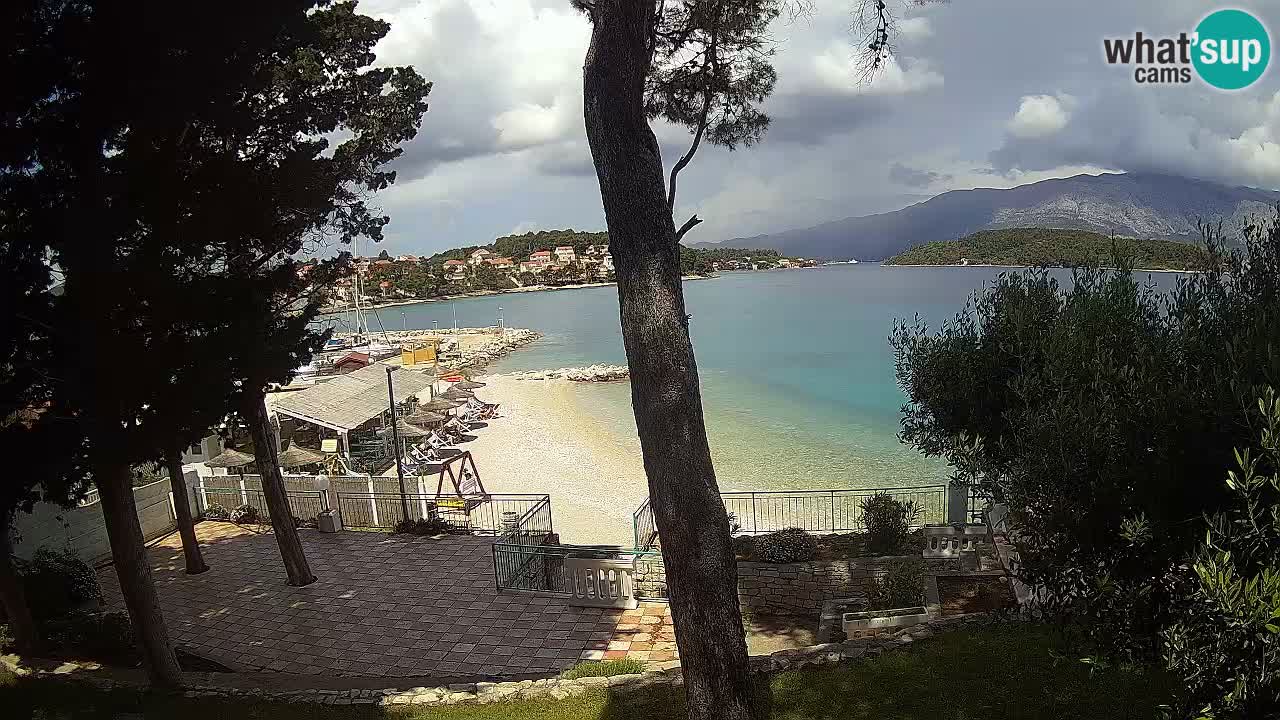 Camera en vivo Lumbarda – Playa Prvi Žal – Korčula