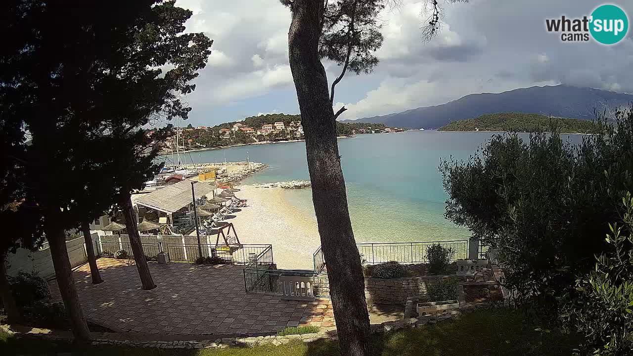 Livecam Lumbarda – Spiaggia Prvi Žal – Korčula