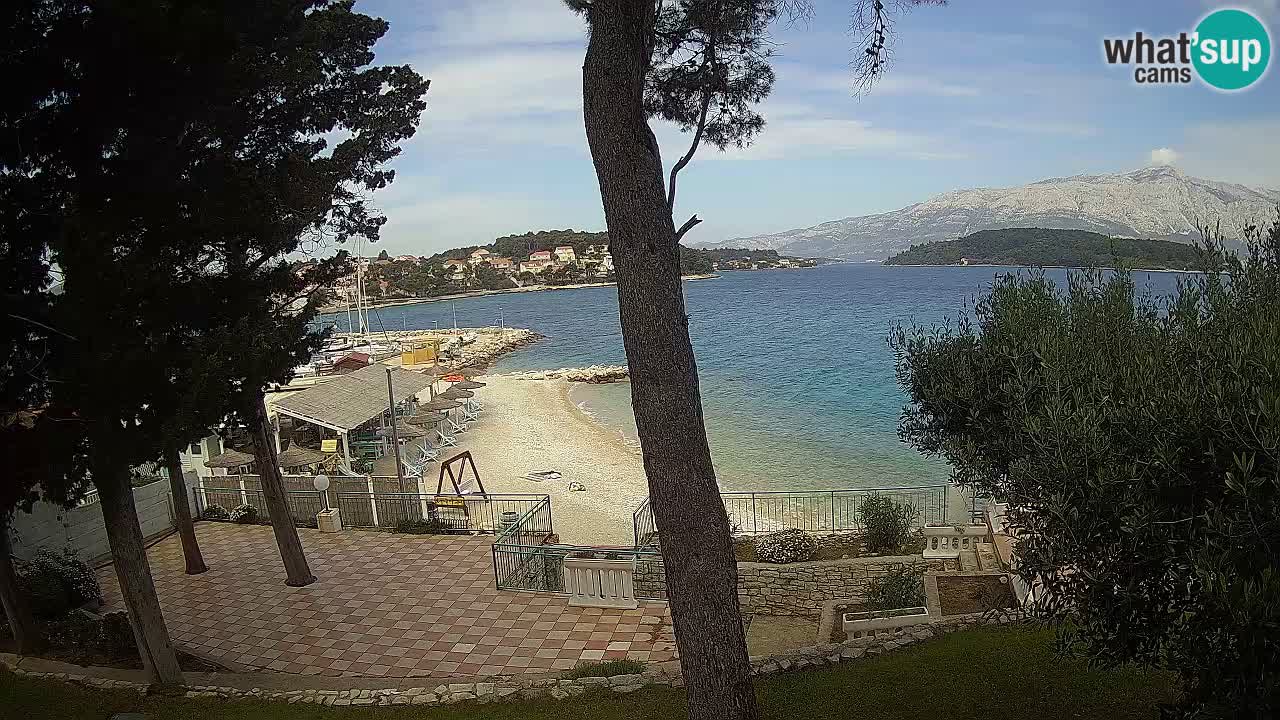 Camera en vivo Lumbarda – Playa Prvi Žal – Korčula