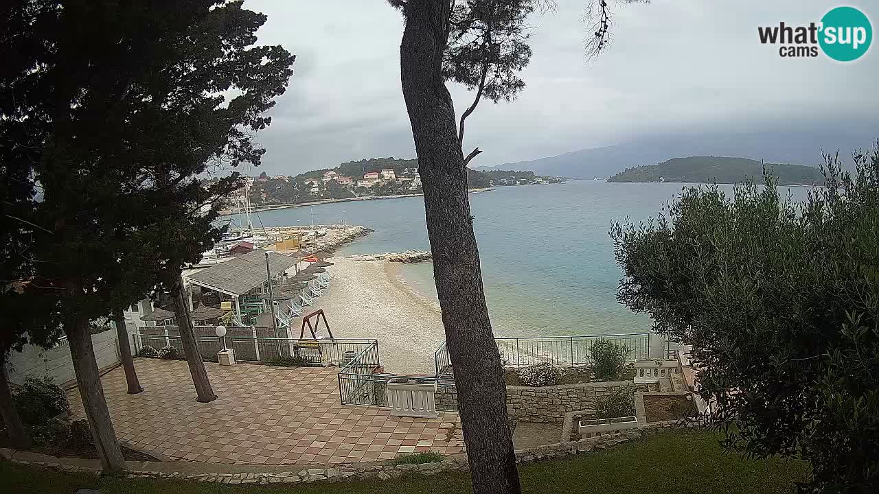 Camera en vivo Lumbarda – Playa Prvi Žal – Korčula