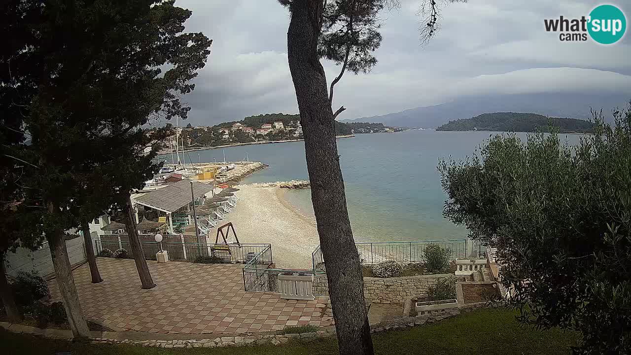 Webcam Lumbarda – Prvi Žal beach – Korčula
