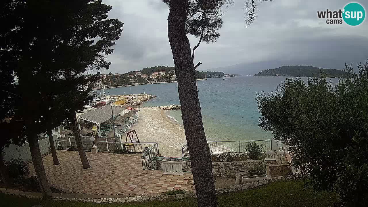 Camera en vivo Lumbarda – Playa Prvi Žal – Korčula