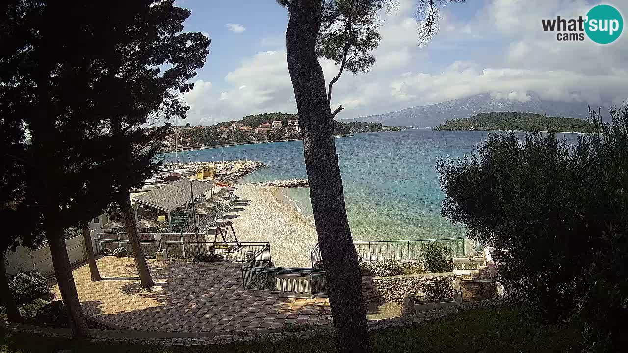 Webcam Lumbarda – Prvi Žal Strand – Korčula