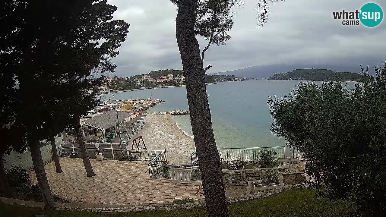 Webcam Lumbarda – Prvi Žal beach – Korčula