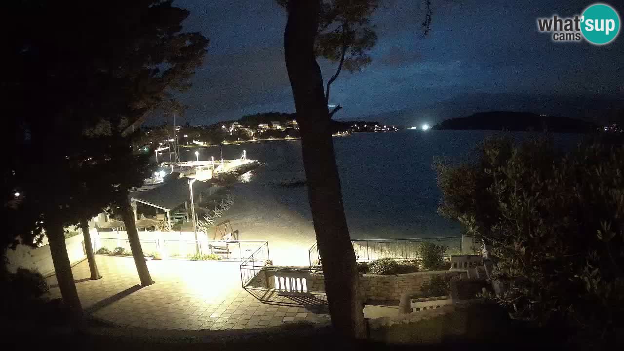 Webcam Lumbarda – Prvi Žal beach – Korčula