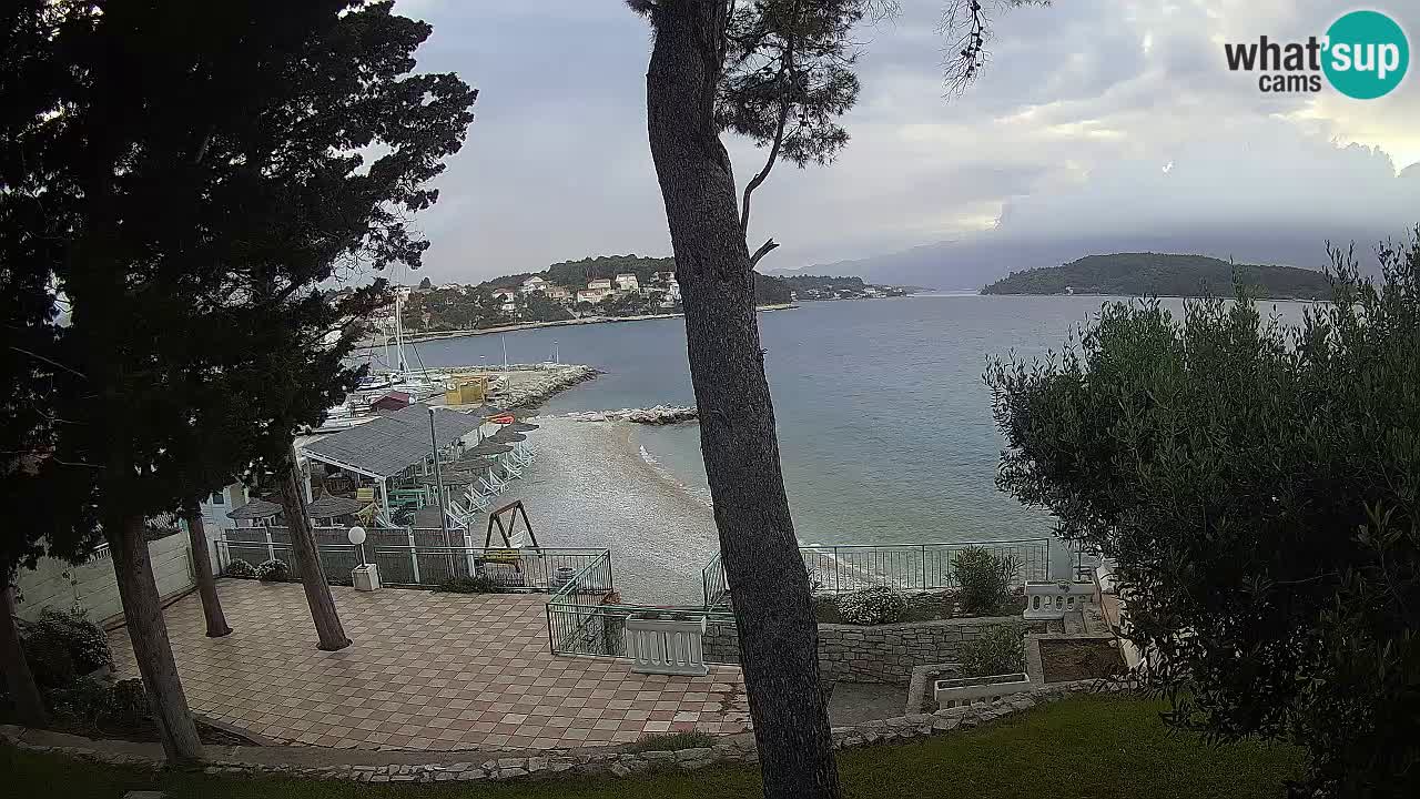 Livecam Lumbarda – Spiaggia Prvi Žal – Korčula