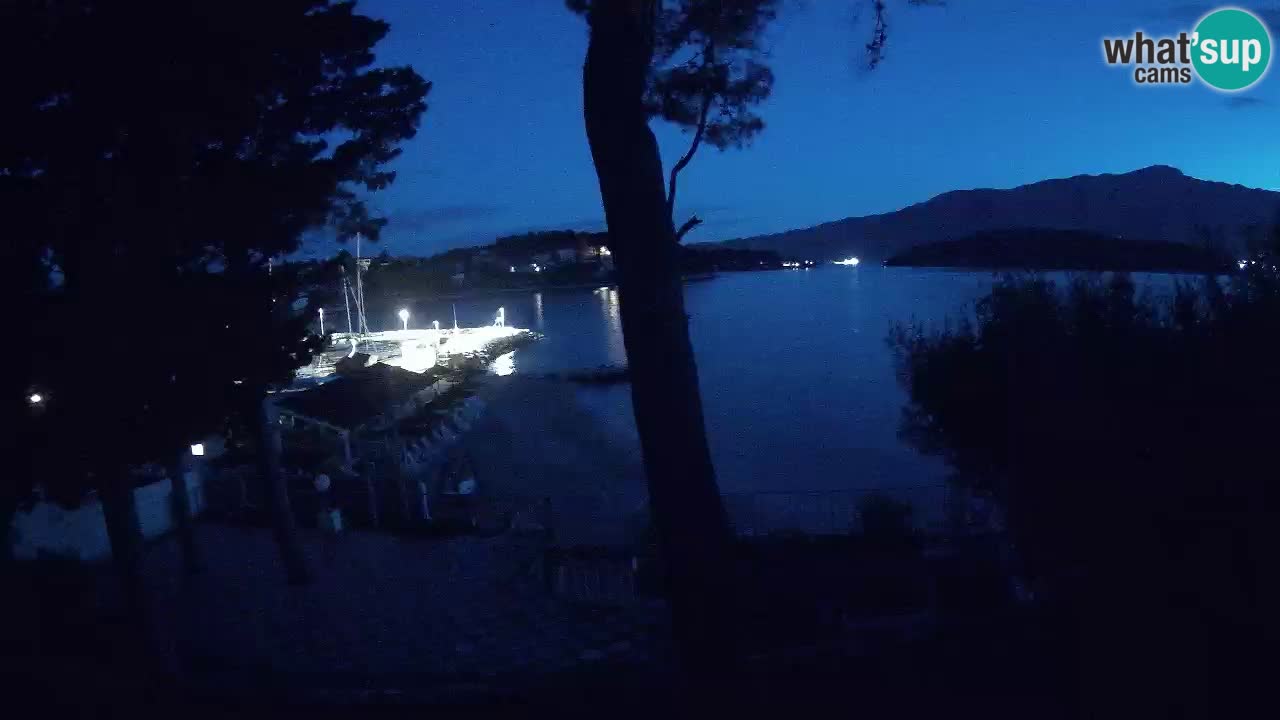 Camera en vivo Lumbarda – Playa Prvi Žal – Korčula