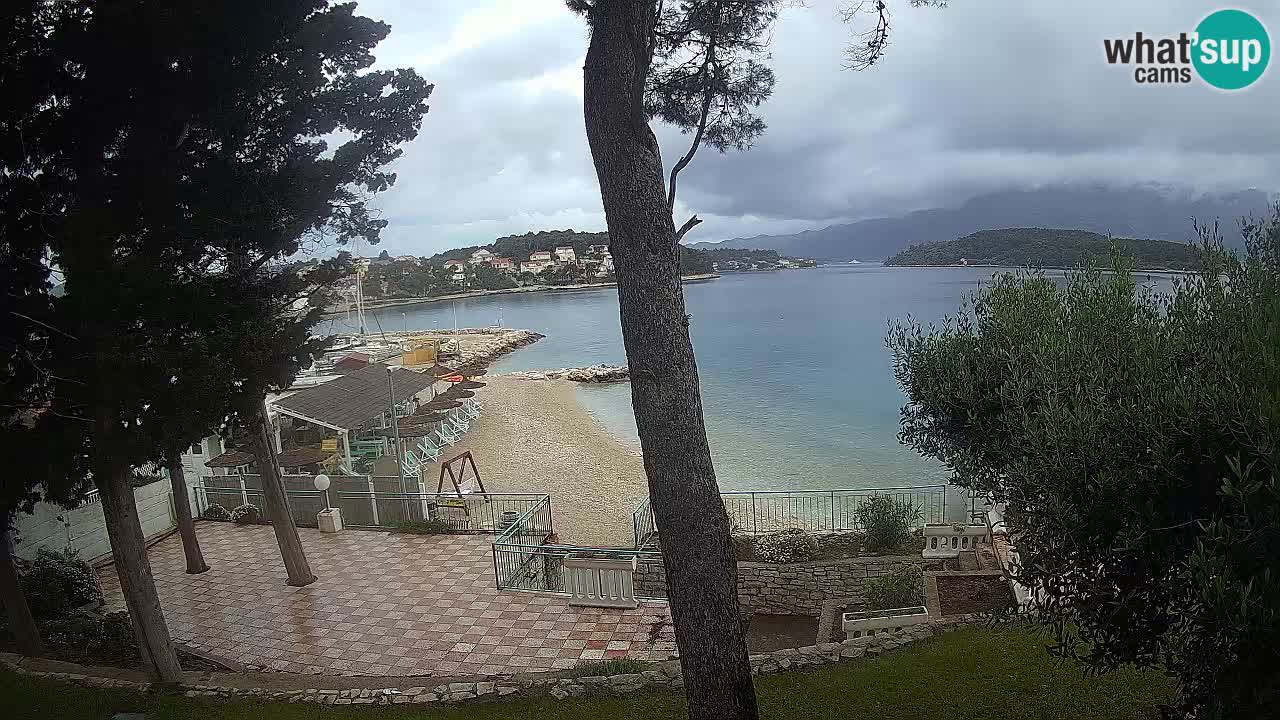 Camera en vivo Lumbarda – Playa Prvi Žal – Korčula